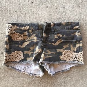 Camo shorts